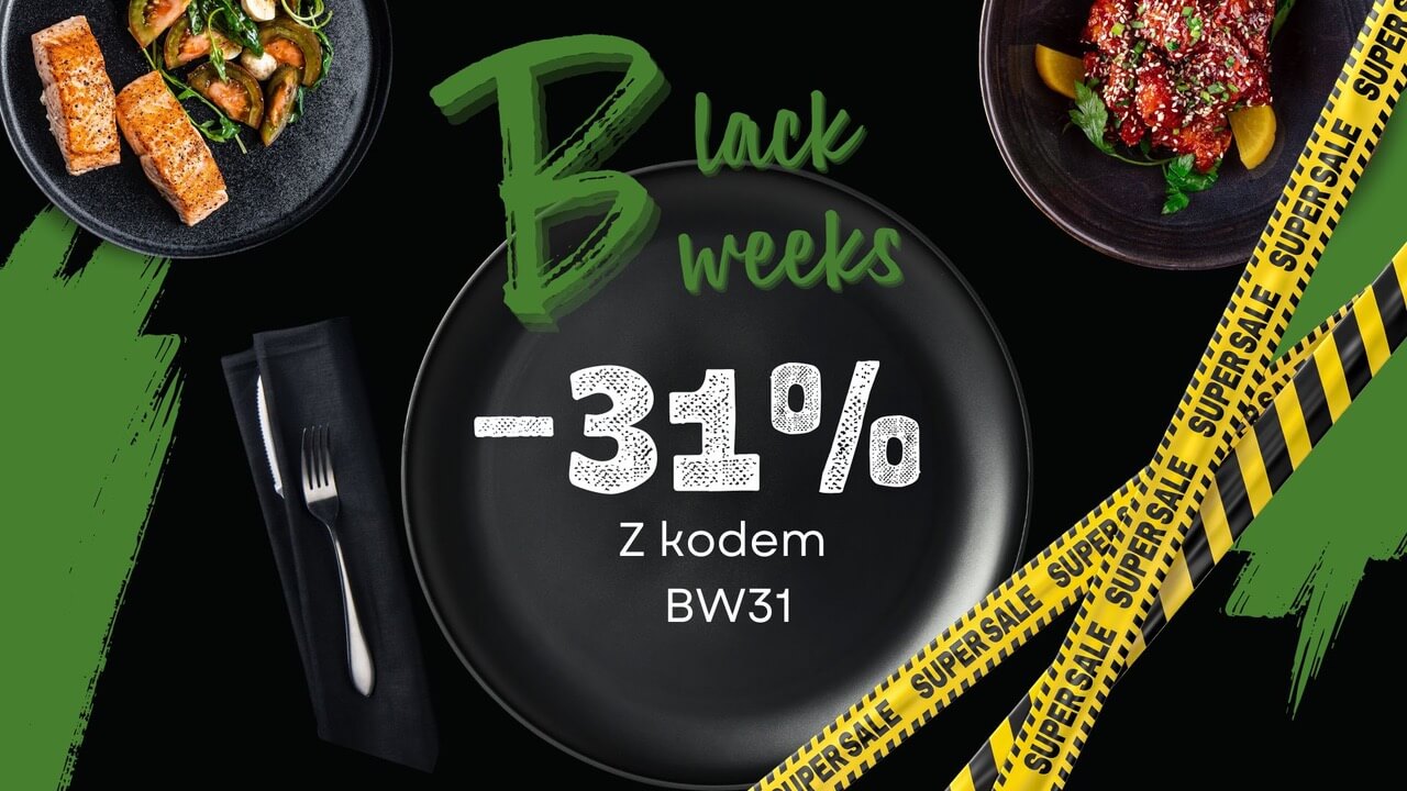 Black Weeks -31% z kodem BW31